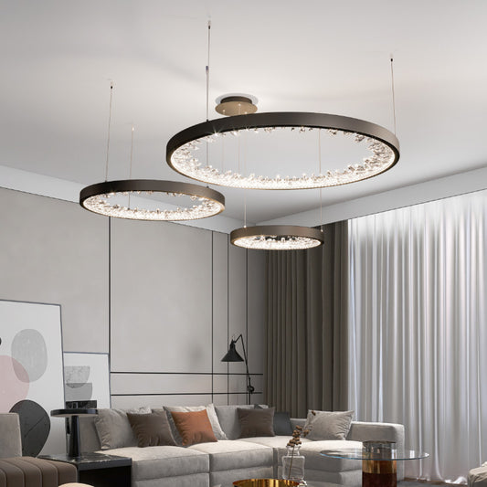 LED LED Casiana s diaľkovým ovládaním, 38W, zlatý, vyhodený