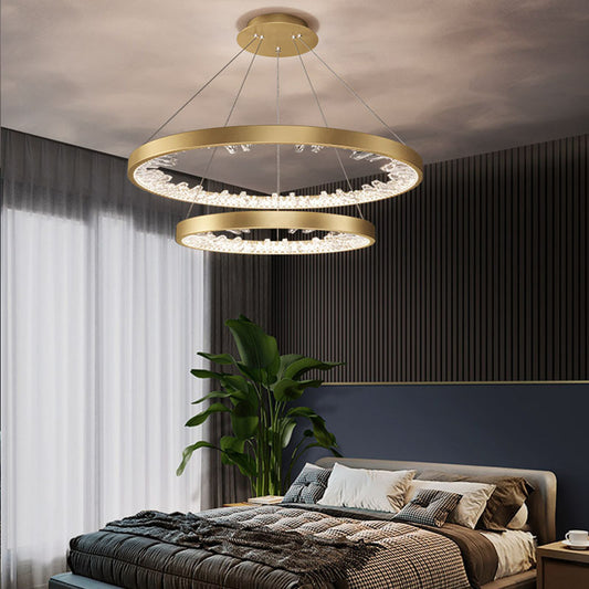 LED LED Casiana s diaľkovým ovládaním, 38W, zlatý, vyhodený