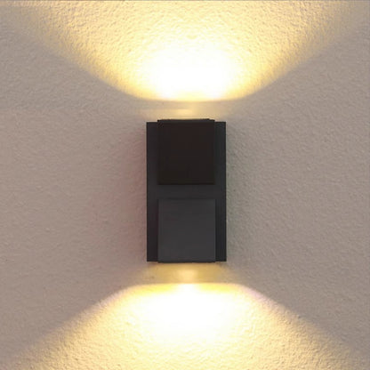 Fantázia aplikuje exteriér a interiér LED, 4 zdroje x 1w, IP65, kovové, čierne, 3000K