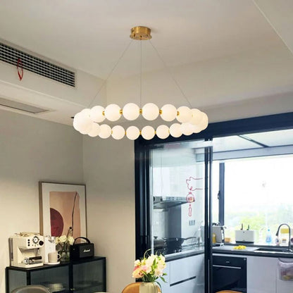 Lustra zavesená LED Acryl Celest s diaľkovým ovládaním, stlmiteľné, 3000 k/4000k/6000k, zlato, kov a akryl