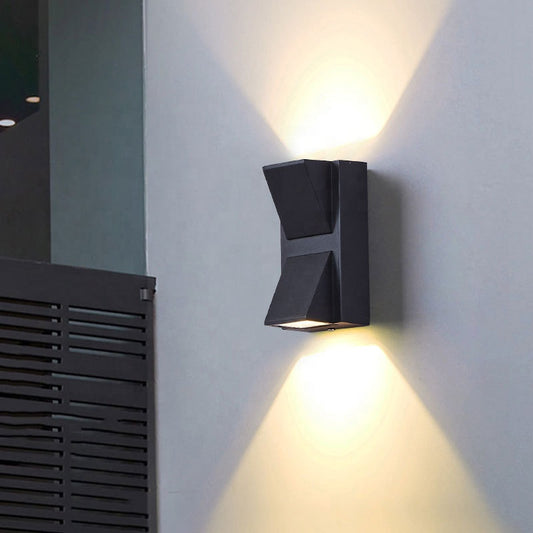 Fantázia aplikuje exteriér a interiér LED, 4 zdroje x 1w, IP65, kovové, čierne, 3000K