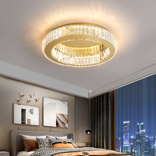 LED kryštál LULUS s 118 W Silver Latifah Diaľkovým ovládaním