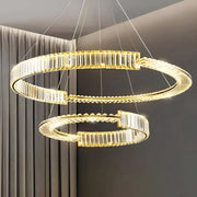 LED LED LED Royal Prism, Gold, Metal a Crystal, Slimable, nastaviteľná výška, elegantný dizajn, studené/teplé/neutrálne svetlo