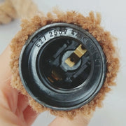 Vintage luster LV102/150X120, 2xE27, rustikálny, struna a kov, 150 cm, čierny držiak