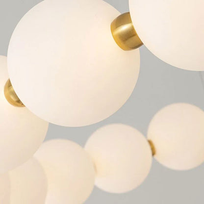 Lustra zavesená LED Acryl Celest s diaľkovým ovládaním, stlmiteľné, 3000 k/4000k/6000k, zlato, kov a akryl