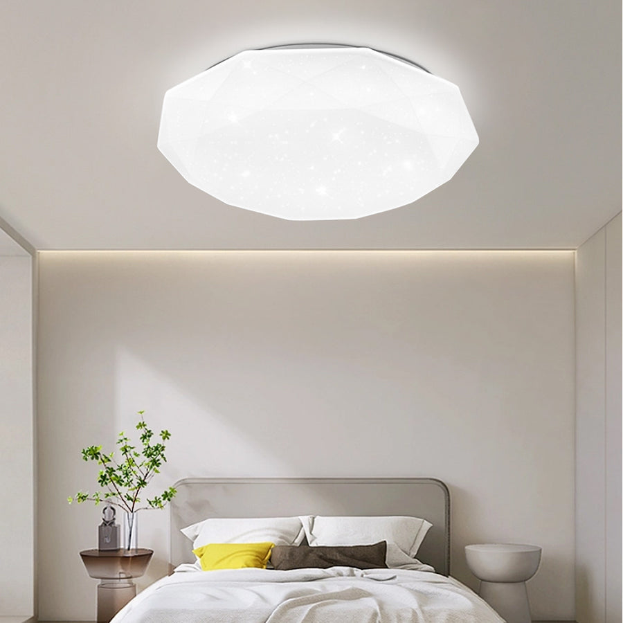 LED stropné svietidlo PL101/500WH, 51W, priemer 49cm, teplé/studené/neutrálne svetlo, biele