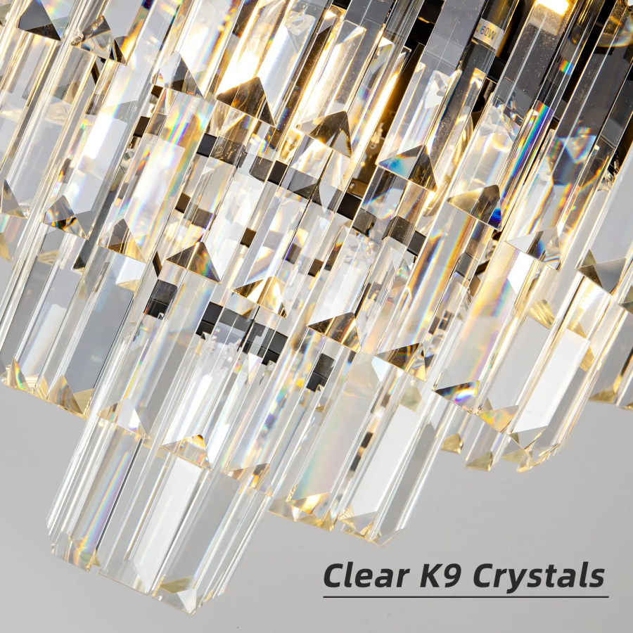 Luster Crystal Blois 10x E27 Gold Gold