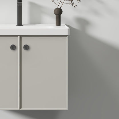 Ingrid skrinka s LED zrkadlom DBP123 80x70 biela