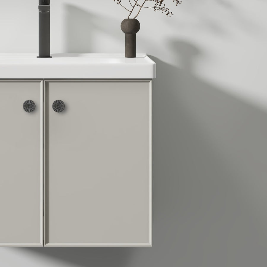 Ingrid skrinka s LED zrkadlom DBP123 80x70 biela