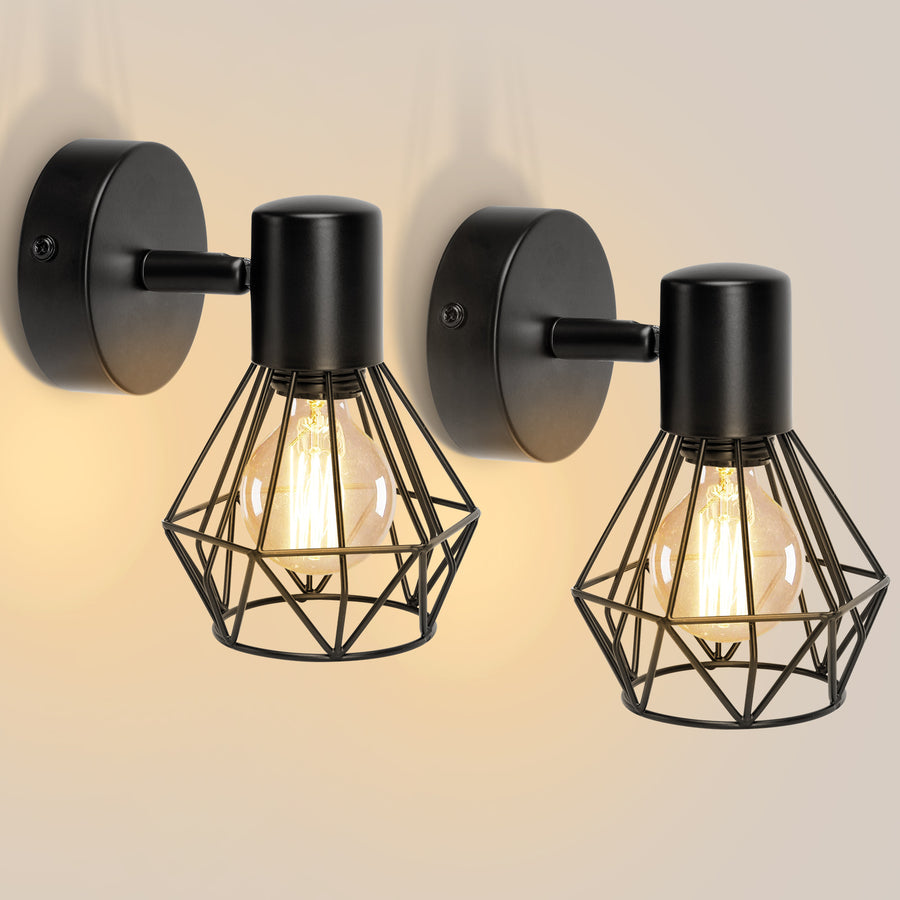 Luster s tienidlom, GRACIE, LC365/1BK, diamant, 1XE14, čierny, kov