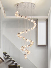 Moderný LED luster CM526/18, 51W, Priemer 58,5cm, Nastaviteľná výška, Chróm