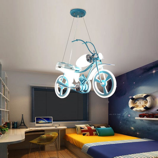 LED detský luster FIGHTER, Typ Lietadlo, 100W, Studené/Teplé/Neutrálne svetlo, Letecká sivá