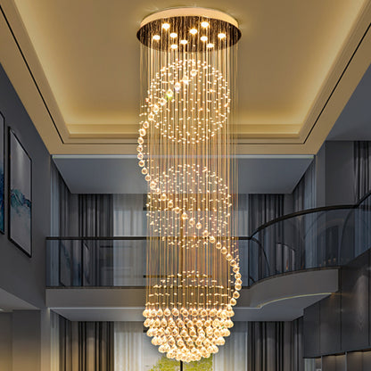 Luster Crystal viedol 70 W Bellini Gold 50 cm