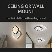 MARCELO LED luster 30W, Studené/Teplé/Neutrálne svetlo Black White