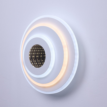 LED luster NEXA ROTUND 3D 38W, studené/teplé/neutrálne svetlo, biely