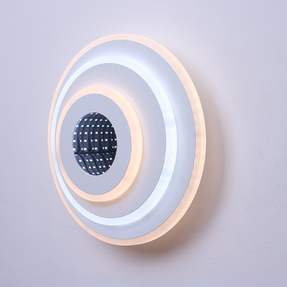 LED luster NEXA ROTUND 3D 38W, studené/teplé/neutrálne svetlo, biely