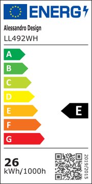 MODERNÝ LED luster 25W, Priemer 20cm, Okrúhly, Studené/Teplé/Neutrálne svetlo, Biely