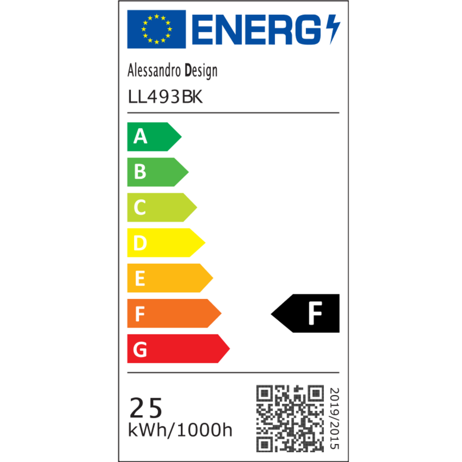 MODERNÝ LED luster 29W, dĺžka 20 cm, štvorcový, studené/teplé/neutrálne svetlo, čierny