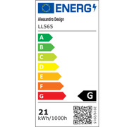 VERTEX FUSION LED luster 18W, 2 kruhy, kovové rámy, studené/teplé/neutrálne svetlo, biela/čierna