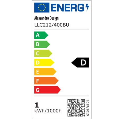 Krištáľový LED luster LLC212/400BU okrúhly, 22W, studené/teplé/neutrálne svetlo, kryštály, lesklý chróm