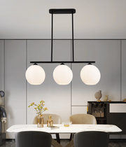 Závesný luster LM520/3BK, 3XE27, 59*20*25, čierny, biely, železo, plexisklo