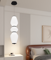 Závesný luster LT022/3WH, 3xE27, Priemer 66 cm, Výška 16,5 cm, IP20, Biely, Plexisklo, Žehlička, Žiarovky nie sú súčasťou balenia