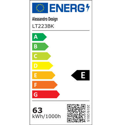 LED luster s diaľkovým ovládaním HELIX 108W, studené/teplé/neutrálne svetlo, stmievateľné, čierny