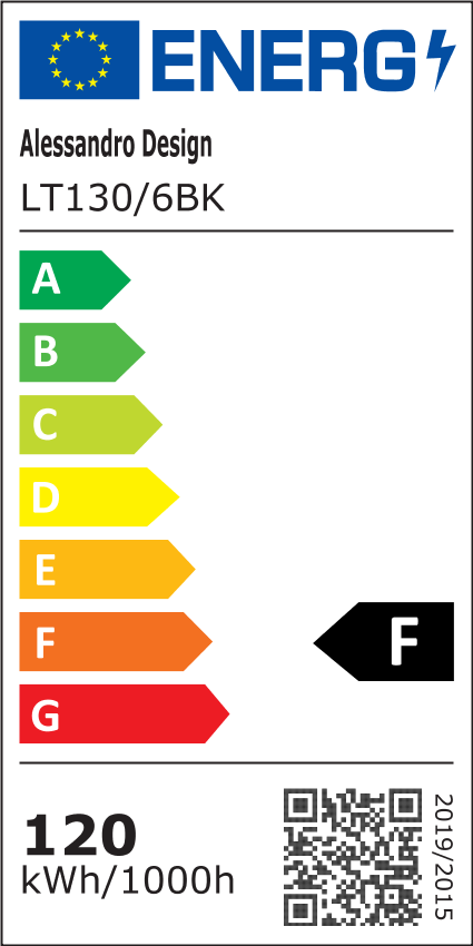 LED luster s diaľkovým ovládaním ELLA 120W, 6 štvorcových, studené/teplé/neutrálne svetlo, stmievateľné, čierny, kov a akryl