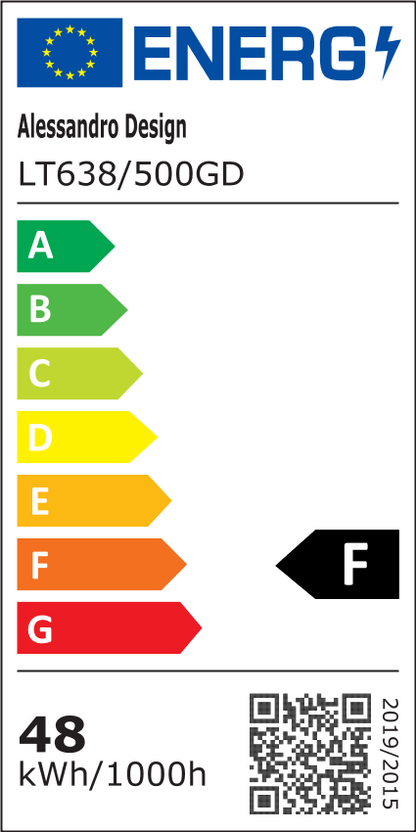 LED luster s diaľkovým ovládaním GILDRA 48W, 2 štvorce, studené/teplé/neutrálne svetlo, stmievateľné, zlaté