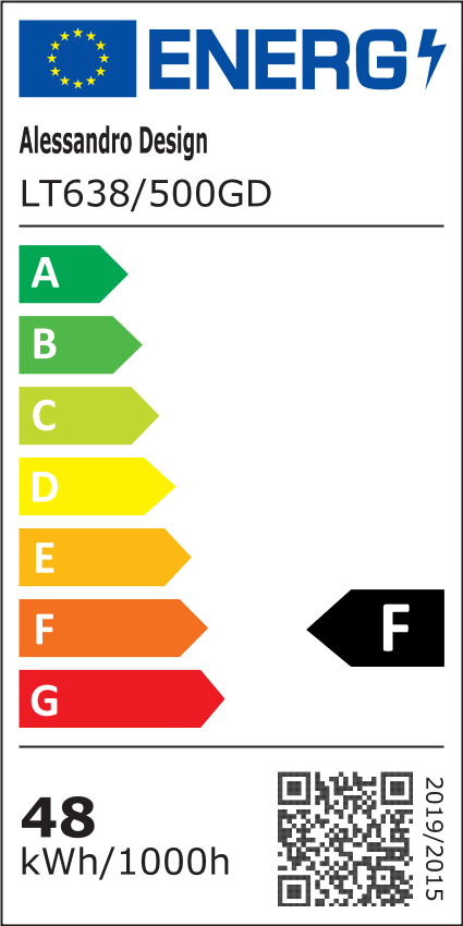 LED luster s diaľkovým ovládaním GILDRA 48W, 2 štvorce, studené/teplé/neutrálne svetlo, stmievateľné, zlaté