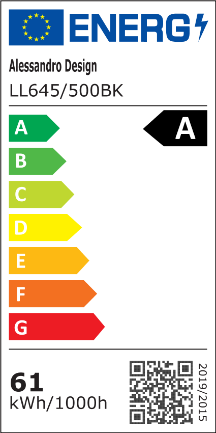 LED luster SKYForma Nexen, 61W, studené/teplé/neutrálne svetlo, čierny
