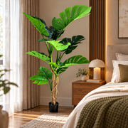 Typ umelej rastliny Monstera Deliciosa, 11 listov, 160 cm, zelená