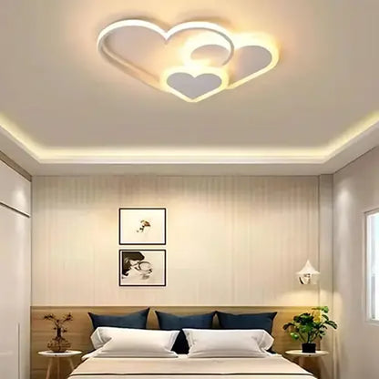 LED luster s diaľkovým ovládaním AMI, 50W, 3 srdce