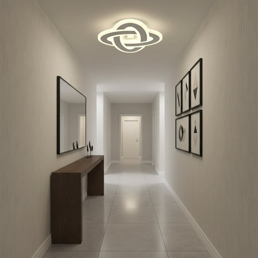 LED luster CRINELLA 45W, priemer 23cm, studené/teplé/neutrálne svetlo, biely LED luster Predvolený názov Alessandro Design