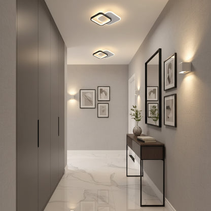 MARCELO LED luster 30W, Studené/Teplé/Neutrálne svetlo Black White