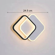 MARCELO LED luster 30W, Studené/Teplé/Neutrálne svetlo Black White