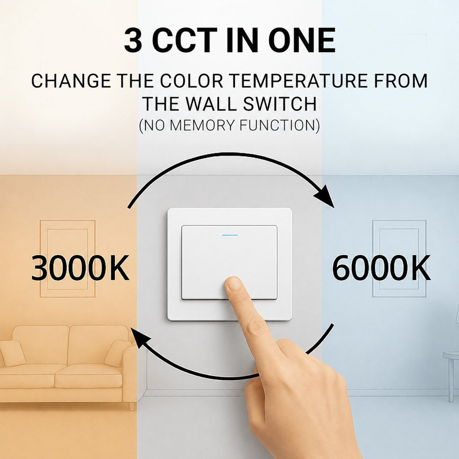 MARTE LED luster 41W, Priemer 30cm, Studené/Teplé/Neutrálne svetlo, Biely