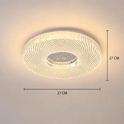 LED luster RADIAN Petito, 21W, Priemer 27 cm, Teplé/Neutrálne/Studené svetlo, Biely