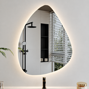 Organické LED zrkadlo 40x60cm, studené svetlo, Demister System, Stmievateľné