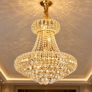 Krištáľový luster CASTRUM Magno 11xE14, H60 cm, zlatý, nastaviteľná výška, kov a krištáľ