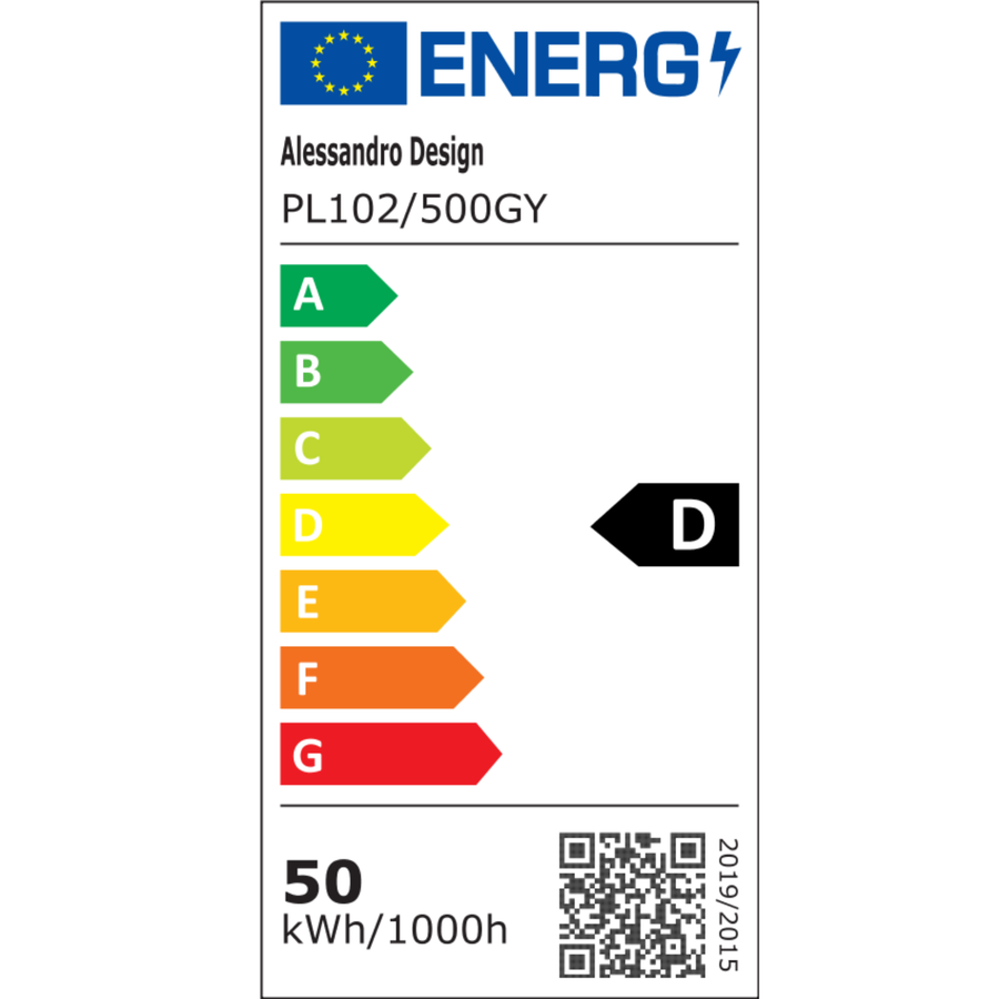 LED stropné svietidlo PL102/500GY, 51W, priemer 49cm, teplé/studené/neutrálne svetlo, biele