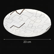 Plafonieră LED 23 cm, 22W, 3000K / 4000K / 6000K, Alb, Metal si Acril Plafoniere LED Default Title Alessandro Design