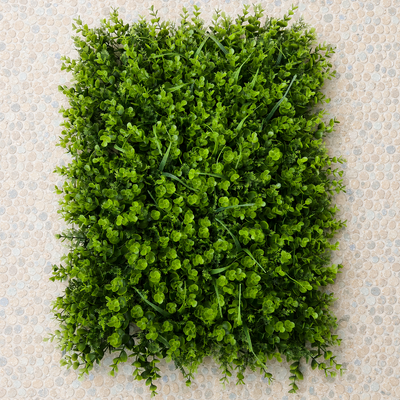Planta Artificială Panou de Gard Viu Eucalipt Mixt, 40 x 60 cm, Verde