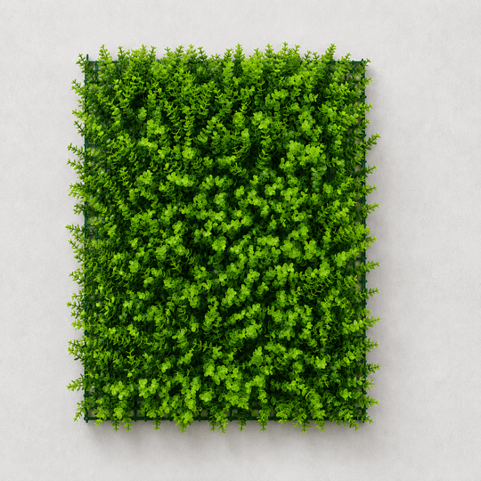 Živý plot z umelých rastlín Eukalyptus, 40 x 60 cm, zelený
