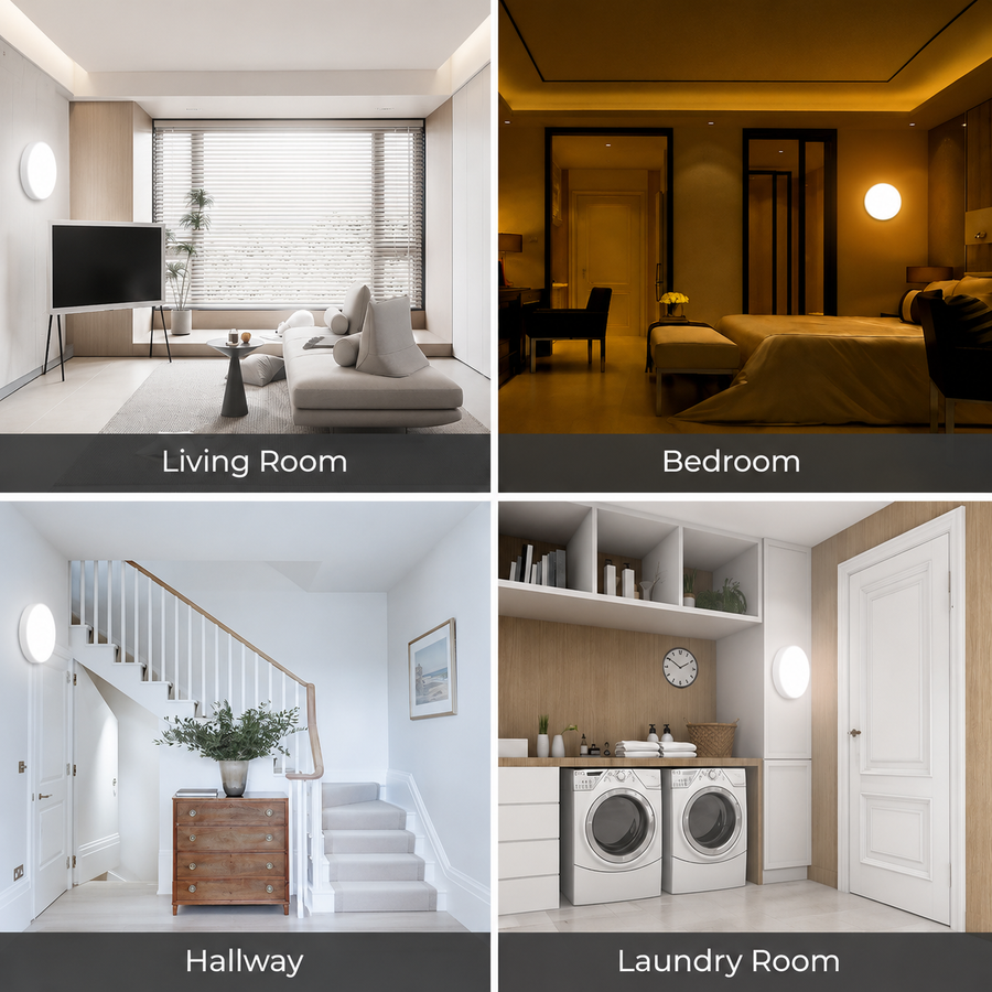 LED stropné svietidlo PL200/12R 18W Cold Light 6000k White