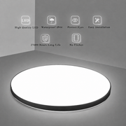 LED stropné svietidlo SOLIS 47cm 70W Cold Light Black