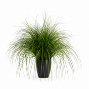 Planta Artificială Iarbă Ornamentală Tip Fântână, 110cm, Verde, Fara Ghiveci