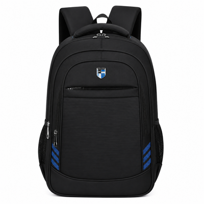 Rucsac Travel Business NAKHCHIVAN, 51x34x15 cm, Oxford, Negru si Albastru