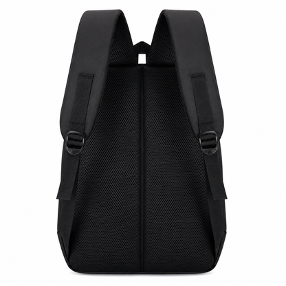 Rucsac Travel Business QABALA, 48x32x15 cm, Oxford, Negru si Rosu