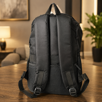 Rucsac Travel Business TALOYOAK, 47x33x15 cm, Oxford,  Negru si Portocaliu